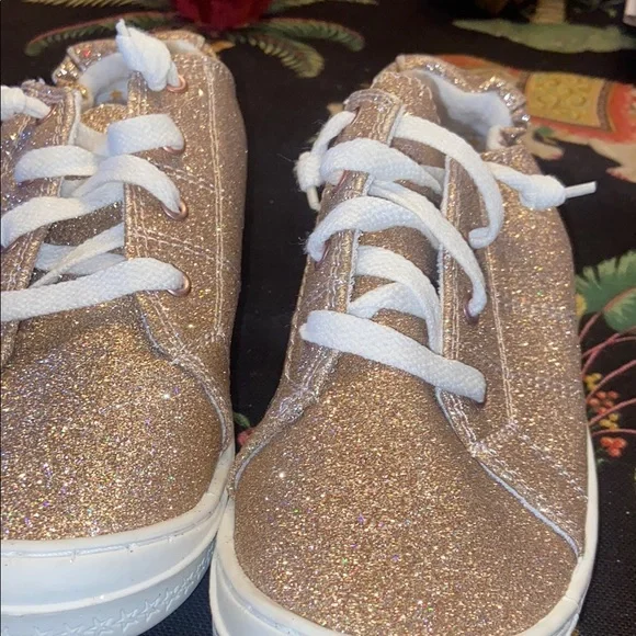 Wonder Nation Pink Glitter Sneakers - Picture 5 of 5